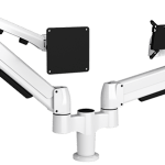 double monitor arm