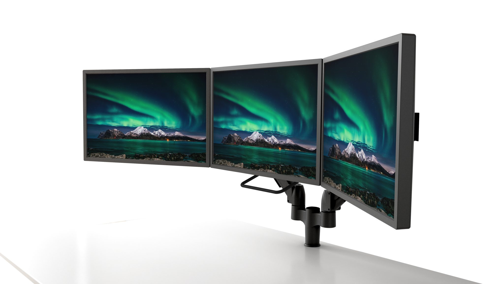 Multi-Mount Rail | Multi-Monitor Rail for SpaceArm Monitor Arms