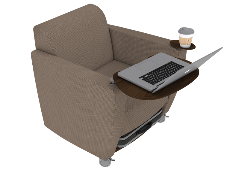 Dark Taupe Ole Chair - 3